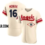 Mickey Moniak Men's Los Angeles Angels Cream Authentic 2022 City Connect Jersey