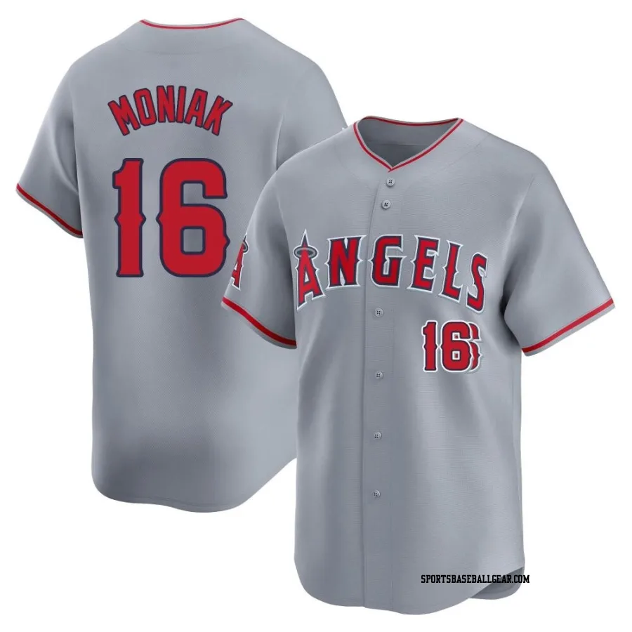 Mickey Moniak Youth Los Angeles Angels Gray Limited Away Jersey