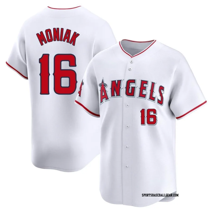 Mickey Moniak Youth Los Angeles Angels White Limited Home Jersey
