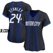 Mickey Stanley Women's Detroit Tigers Blue Limited 2024 City Connect Jersey