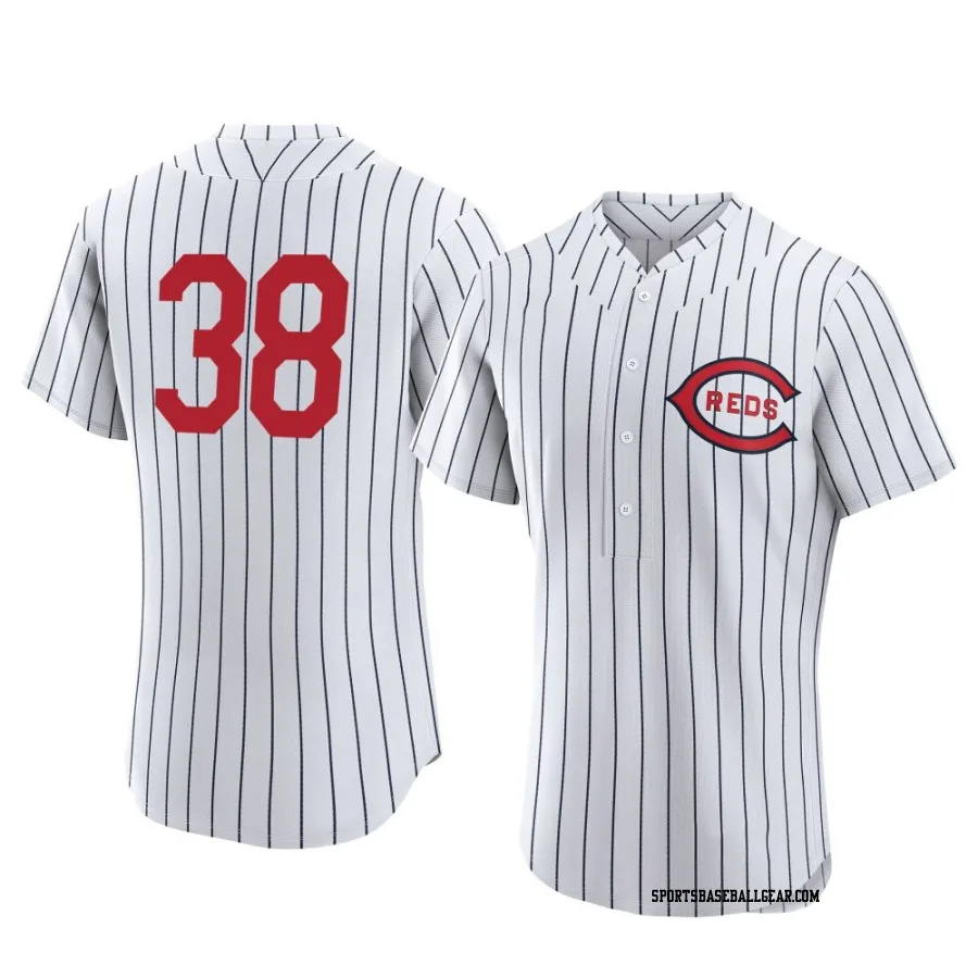Miguel Andujar Men's Cincinnati Reds White Authentic 2022 Field Of Dreams Jersey