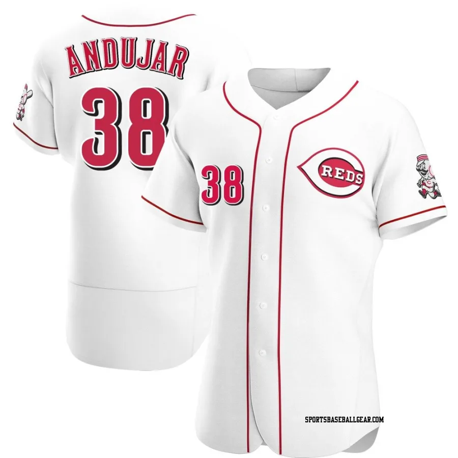 Miguel Andujar Men's Cincinnati Reds White Authentic Home Jersey