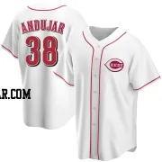 Miguel Andujar Men's Cincinnati Reds White Replica Home Jersey