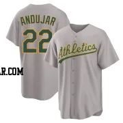 Miguel Andujar Youth Oakland Athletics Gray Replica Away 2.0 Jersey