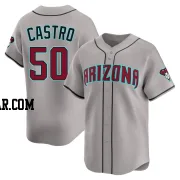 Miguel Castro Men's Arizona Diamondbacks Gray Limited Alternate Jersey
