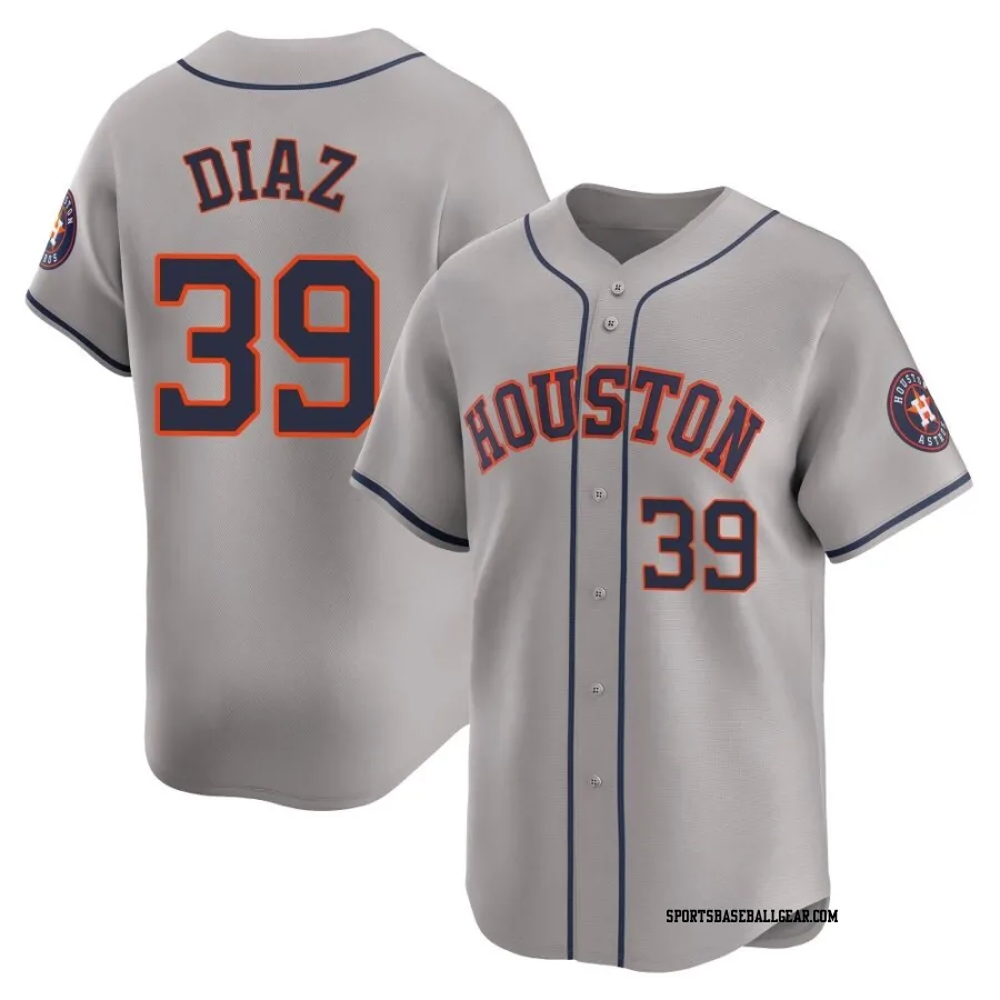 Miguel Diaz Men's Houston Astros Gray Limited Away Jersey