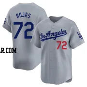 Miguel Rojas Men's Los Angeles Dodgers Gray Limited Away Jersey