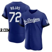 Miguel Rojas Men's Los Angeles Dodgers Royal Authentic 2021 City Connect Jersey