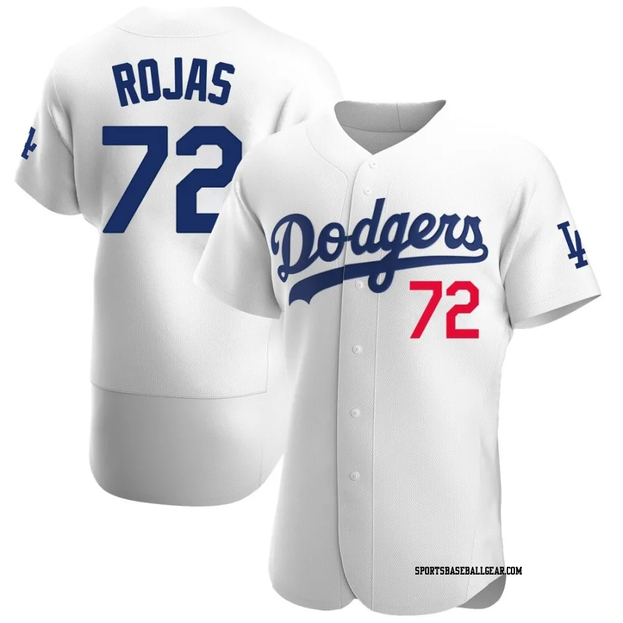 Miguel Rojas Men's Los Angeles Dodgers White Authentic Home Jersey