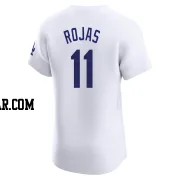 Miguel Rojas Men's Los Angeles Dodgers White Elite Home Jersey