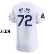 Miguel Rojas Men's Los Angeles Dodgers White Elite Home World Series Champions Jersey