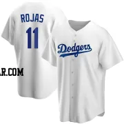 Miguel Rojas Men's Los Angeles Dodgers White Replica Home Jersey