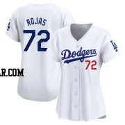 Miguel Rojas Women's Los Angeles Dodgers White Limited Home Jersey