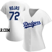 Miguel Rojas Women's Los Angeles Dodgers White Replica Home Jersey