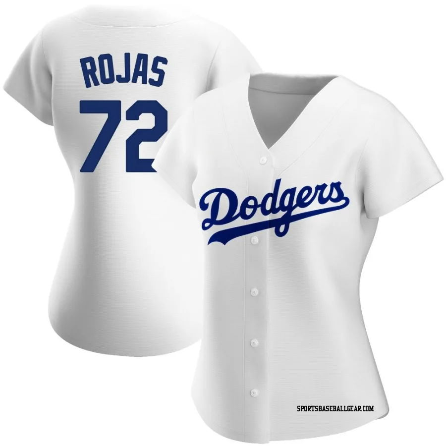 Miguel Rojas Women's Los Angeles Dodgers White Replica Home Jersey