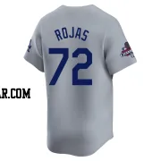 Miguel Rojas Youth Los Angeles Dodgers Gray Limited Away World Series Champions Jersey