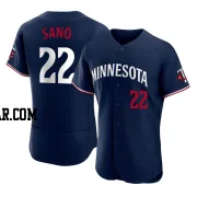 Miguel Sano Men's Minnesota Twins Navy Authentic Alternate Jersey
