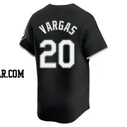 Miguel Vargas Men's Chicago White Sox Black Limited Alternate Jersey