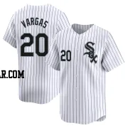 Miguel Vargas Men's Chicago White Sox White Limited Home Jersey