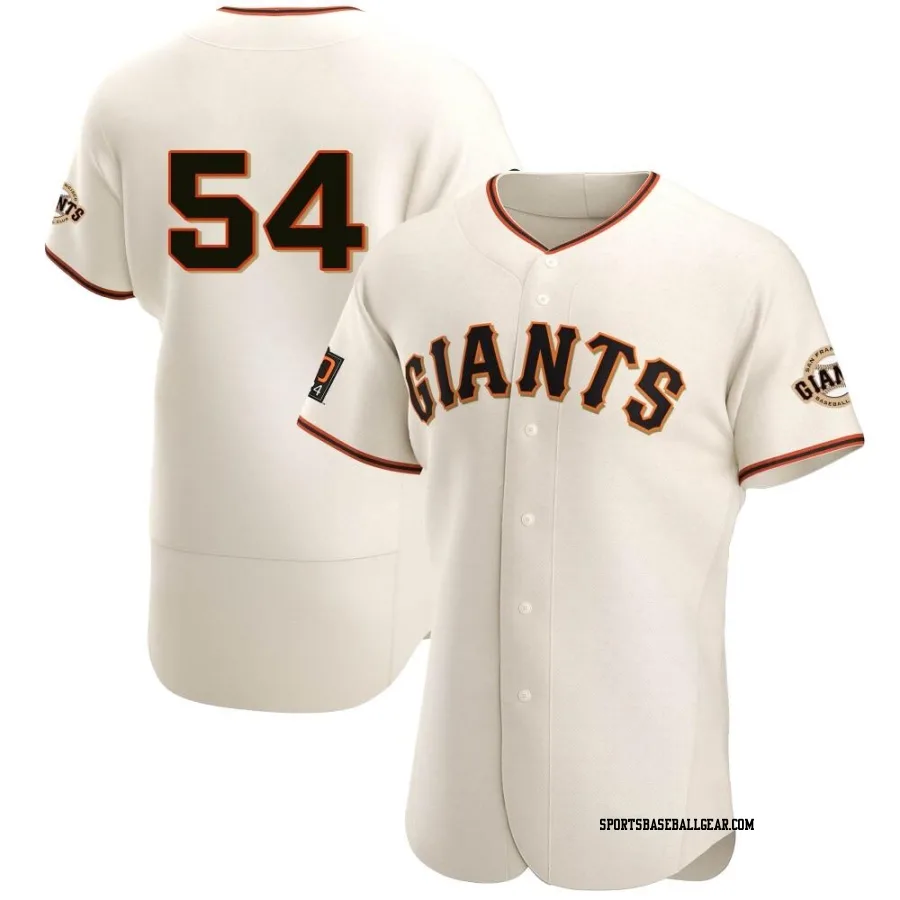 Mike Baumann Men's San Francisco Giants Cream Authentic Home Jersey