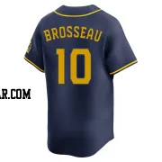 Mike Brosseau Youth Milwaukee Brewers Navy Limited Alternate Jersey