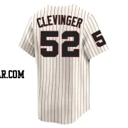 Mike Clevinger Men's Chicago White Sox Cream Limited Throwback Cooperstown Jersey