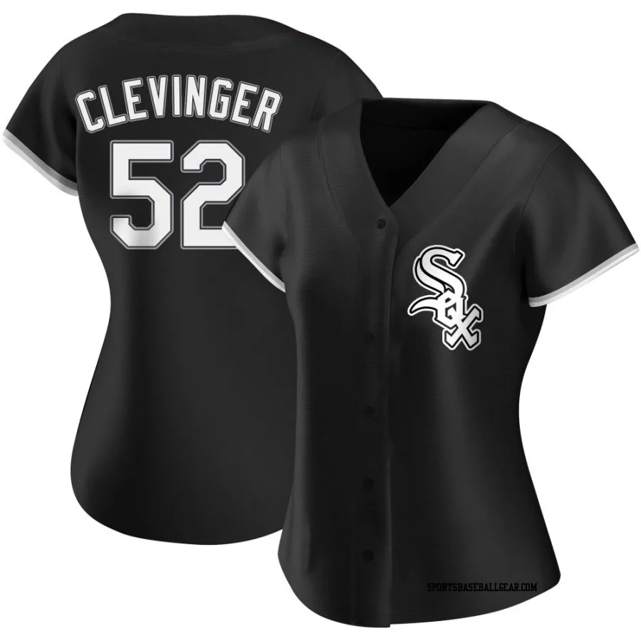 Mike Clevinger Women's Chicago White Sox Black Replica Alternate Jersey