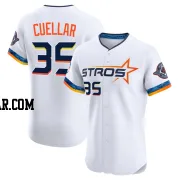 Mike Cuellar Men's Houston Astros White Elite 2025 City Connect Jersey