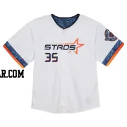Mike Cuellar Toddler Houston Astros White Limited 2025 City Connect Jersey