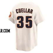 Mike Cuellar Youth Houston Astros Cream Limited Throwback Cooperstown Collection Jersey