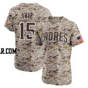 Mike Ivie Men's San Diego Padres Camo Elite Alternate Vapor Premier Jersey