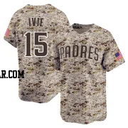 Mike Ivie Men's San Diego Padres Camo Limited 2nd Alternate Jersey