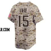 Mike Ivie Men's San Diego Padres Camo Limited 2nd Alternate Jersey