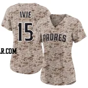 Mike Ivie Women's San Diego Padres Camo Limited 2nd Alternate Jersey