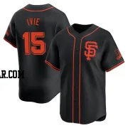 Mike Ivie Youth San Francisco Giants Black Limited Alternate Jersey