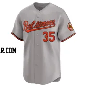 Mike Mussina Men's Baltimore Orioles Gray Limited Road Jersey