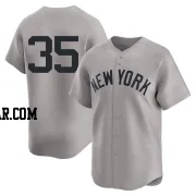 Mike Mussina Men's New York Yankees Gray Limited Away 2nd Jersey