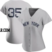 Mike Mussina Women's New York Yankees Gray Replica 2021 Field of Dreams Jersey