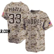 Mike Piazza Men's San Diego Padres Camo Limited 2nd Alternate Jersey