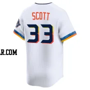 Mike Scott Youth Houston Astros White Limited 2025 City Connect Jersey
