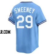 Mike Sweeney Youth Kansas City Royals Light Blue Limited Throwback Cooperstown Collection Jersey