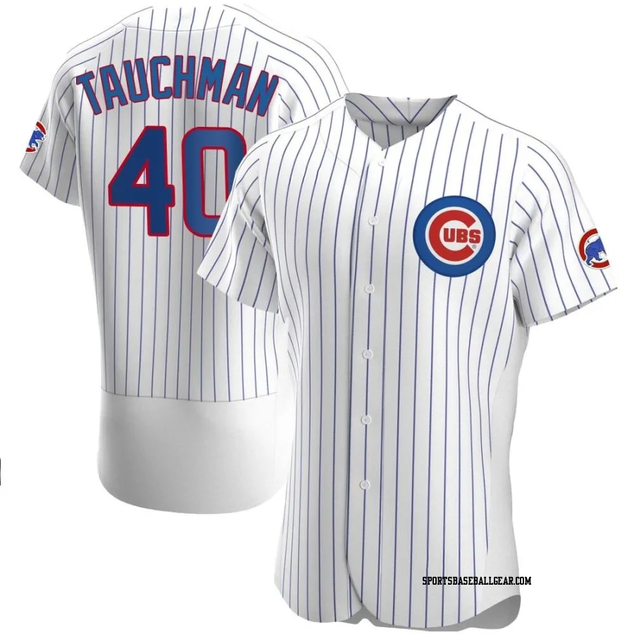 Mike Tauchman Men's Chicago Cubs White Authentic Home Jersey