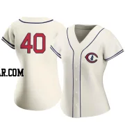 Mike Tauchman Women's Chicago Cubs Cream Authentic 2022 Field Of Dreams Jersey
