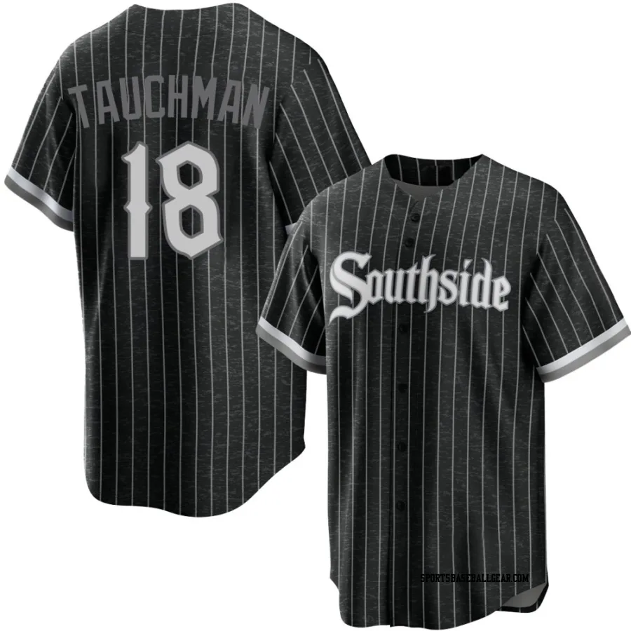 Mike Tauchman Youth Chicago White Sox Black Replica 2021 City Connect Jersey