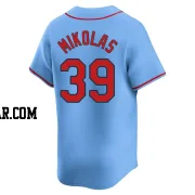 Miles Mikolas Youth St. Louis Cardinals Light Blue Limited Alternate Jersey