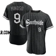 Minnie Minoso Men's Chicago White Sox Black Authentic 2021 City Connect Jersey