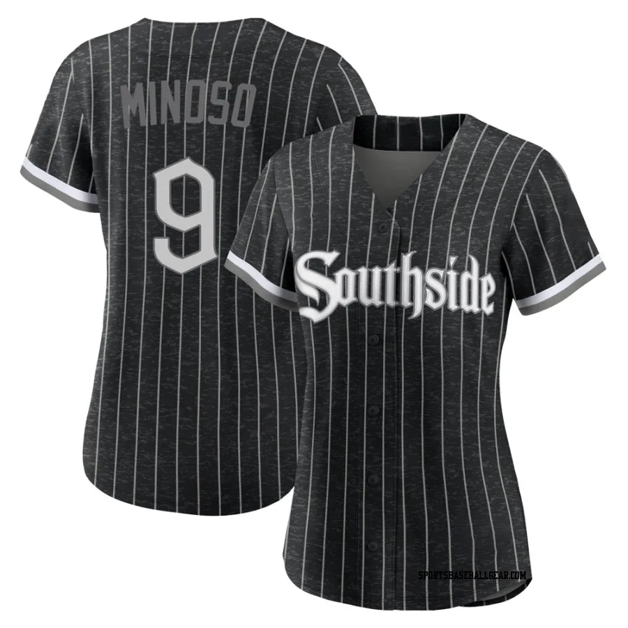 Minnie Minoso Women's Chicago White Sox Black Replica 2021 City Connect Jersey