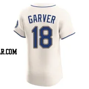 Mitch Garver Men's Seattle Mariners Cream Elite Alternate Jersey