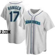 Mitch Haniger Men's Seattle Mariners White Replica Home Jersey