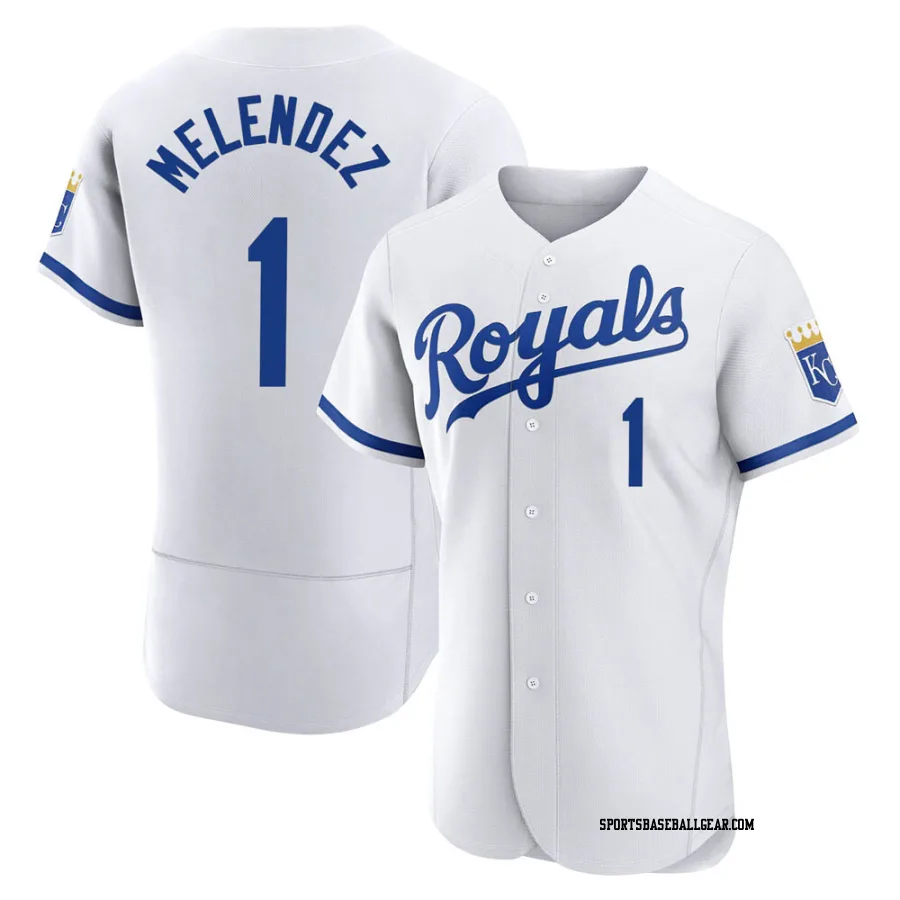 MJ Melendez Men's Kansas City Royals White Authentic 2022 Home Jersey